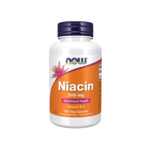 Niacina 500mg 100 cápsulas vegetales