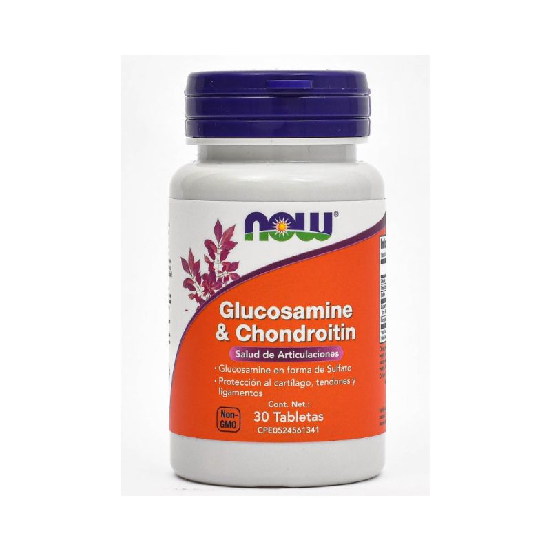 Glucosamina & Chondroitin (salud articular)  30 tabletas